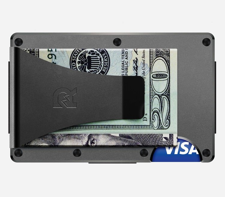 Ridge Ridge Aluminum - Money Clip | Gunmetal