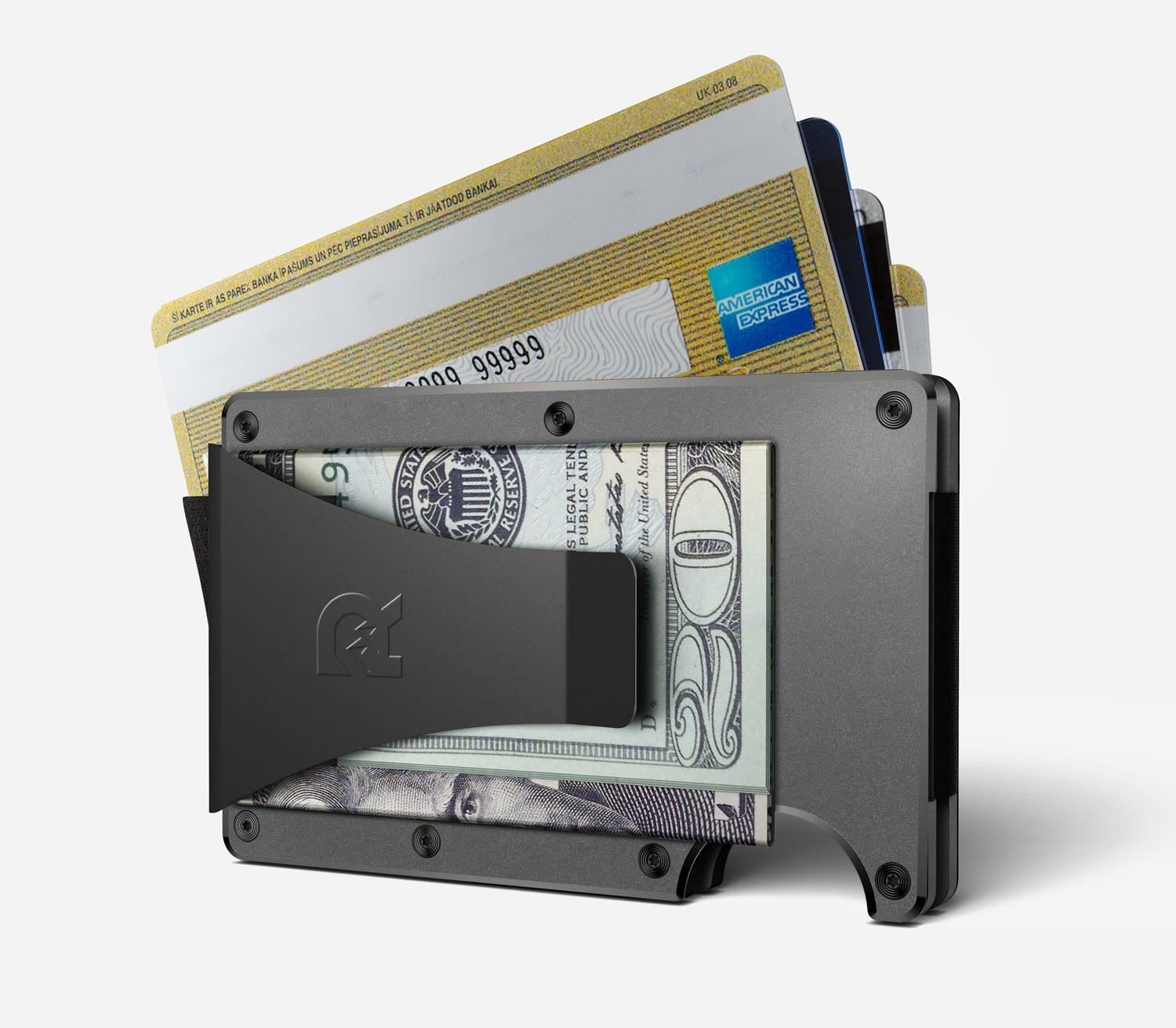 Ridge Aluminum - Money Clip | Gunmetal - The Drop Rideshop