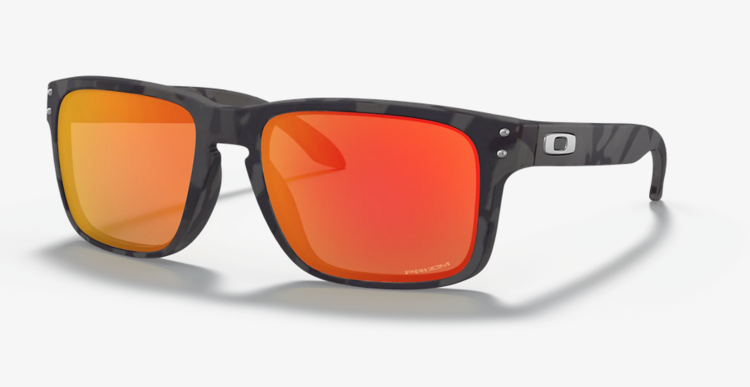 Oakley Oakley Holbrook Matte Black Camo | Prizm Ruby