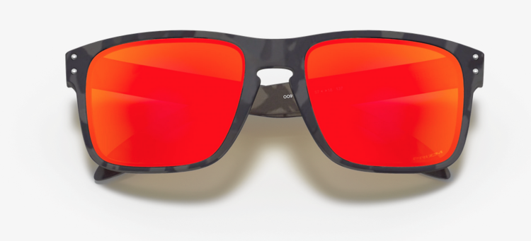 Oakley Oakley Holbrook Matte Black Camo | Prizm Ruby