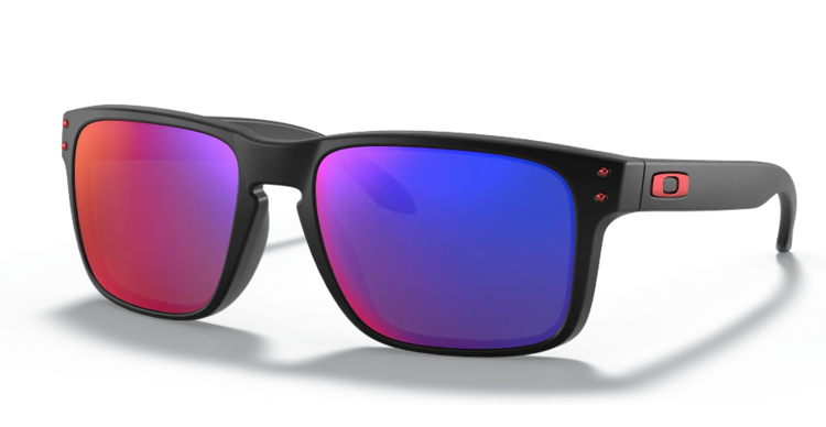 Oakley Oakley Holbrook Matte Black | Positive Red Iridium
