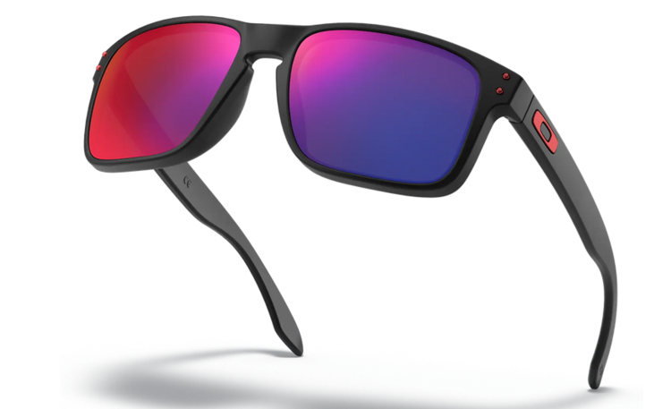 Oakley Oakley Holbrook Matte Black | Positive Red Iridium