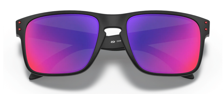 Oakley Oakley Holbrook Matte Black | Positive Red Iridium