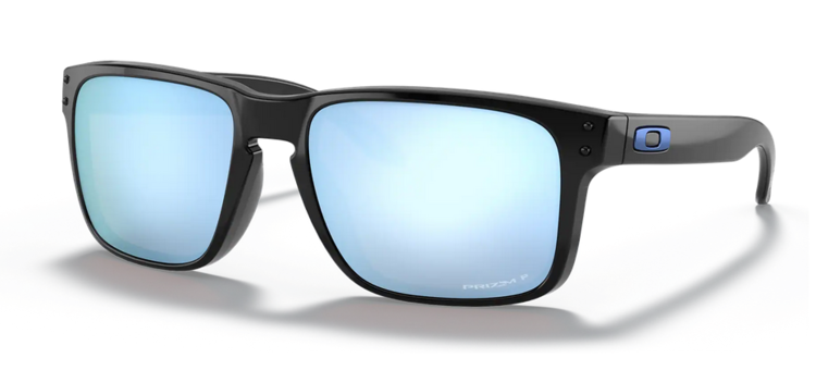 Oakley Oakley Holbrook Polished Black | Prizm Deep Water Polarized