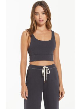 Z Supply Z Supply Brenna Bralette | Washed Black