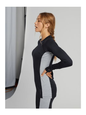 Burton Burton Womens Midweight X Base Layer Crew | True Black