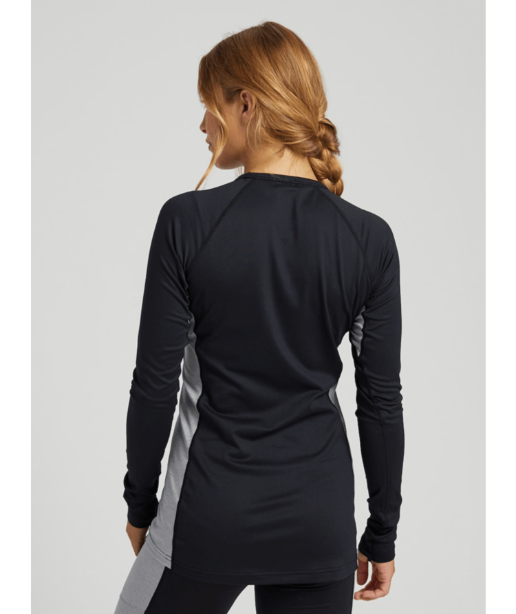 Burton Burton Womens Midweight X Base Layer Crew | True Black