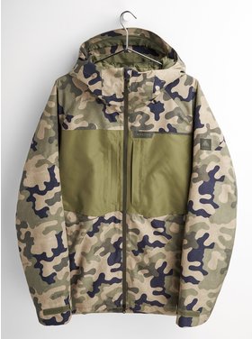 Burton Burton M Gore‑Tex 2L Pillowline Jacket | Martini Olive Terra Camo / Martini Olive