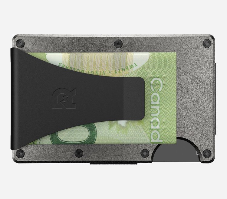 Ridge Ridge Titanium - Money Clip | Stonewashed