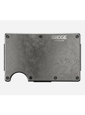 Ridge Ridge Titanium - Money Clip | Stonewashed