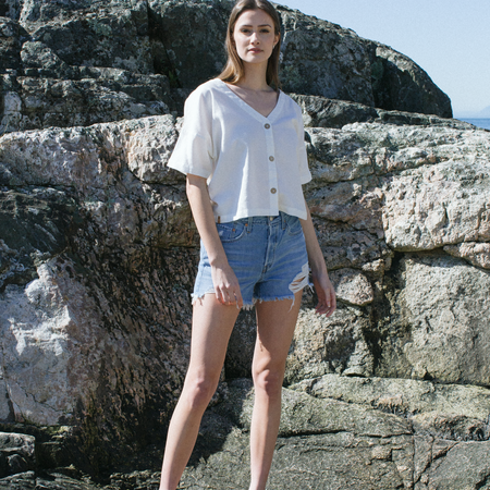 Short Sleeve Button Up Shirt