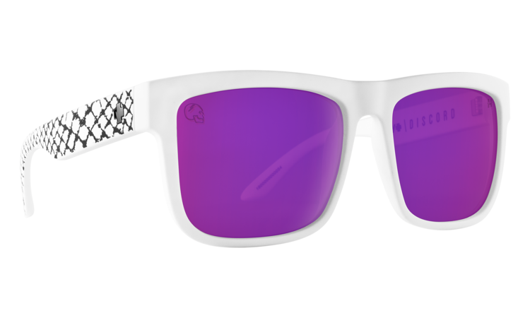 Spy Spy Discord Slayco Matte White Viper | Happy Bronze Purple Spectra