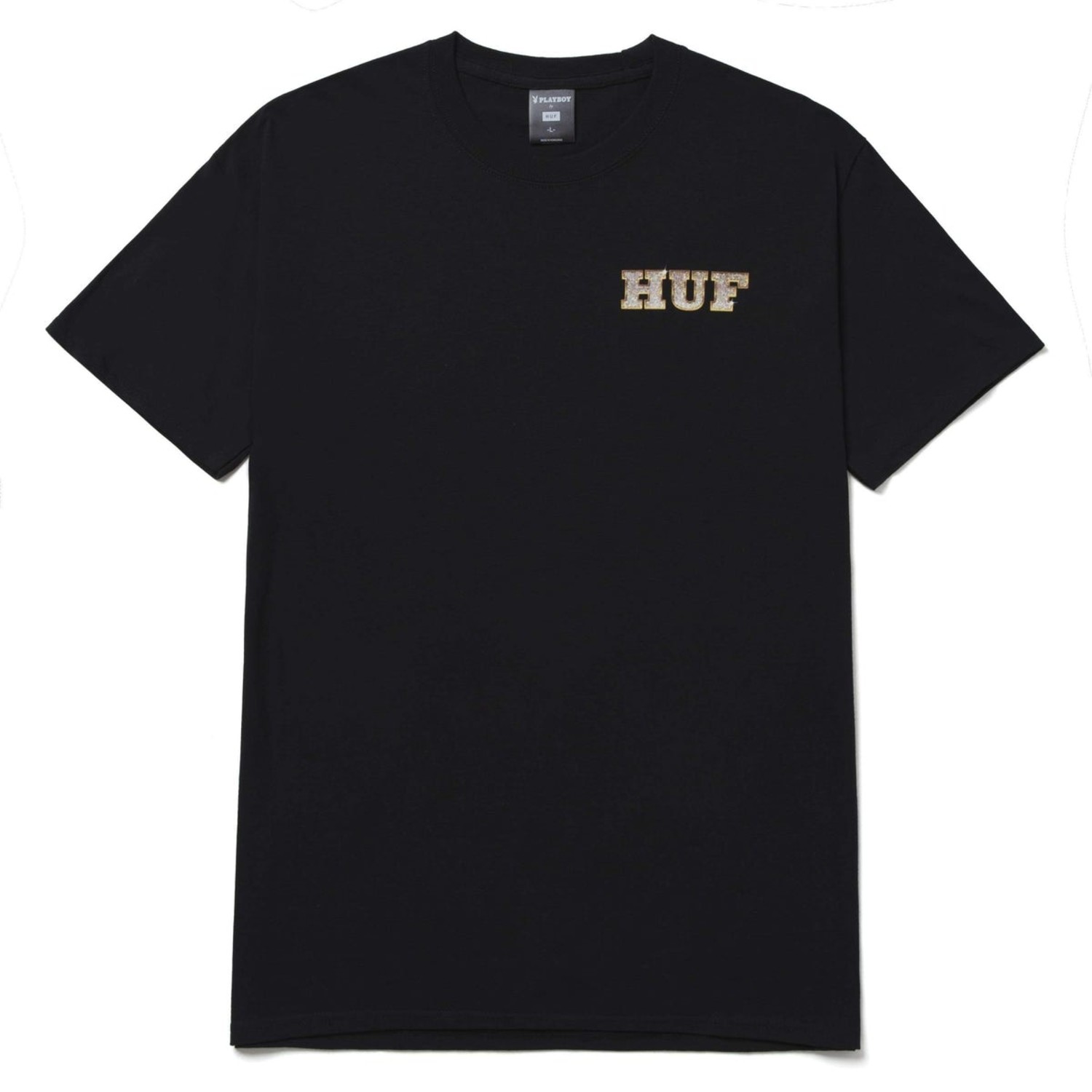 HUF Playboy Vvs Logo S/S Tee | Black - S3 Boardshop