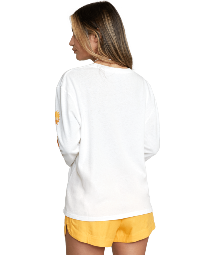 RVCA Rvca  Womens Rotation Ls | Vintage White