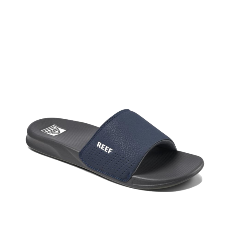 Reef Reef One Slide (Mens) | Navy/White