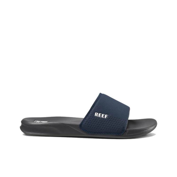 Reef Reef One Slide (Mens) | Navy/White