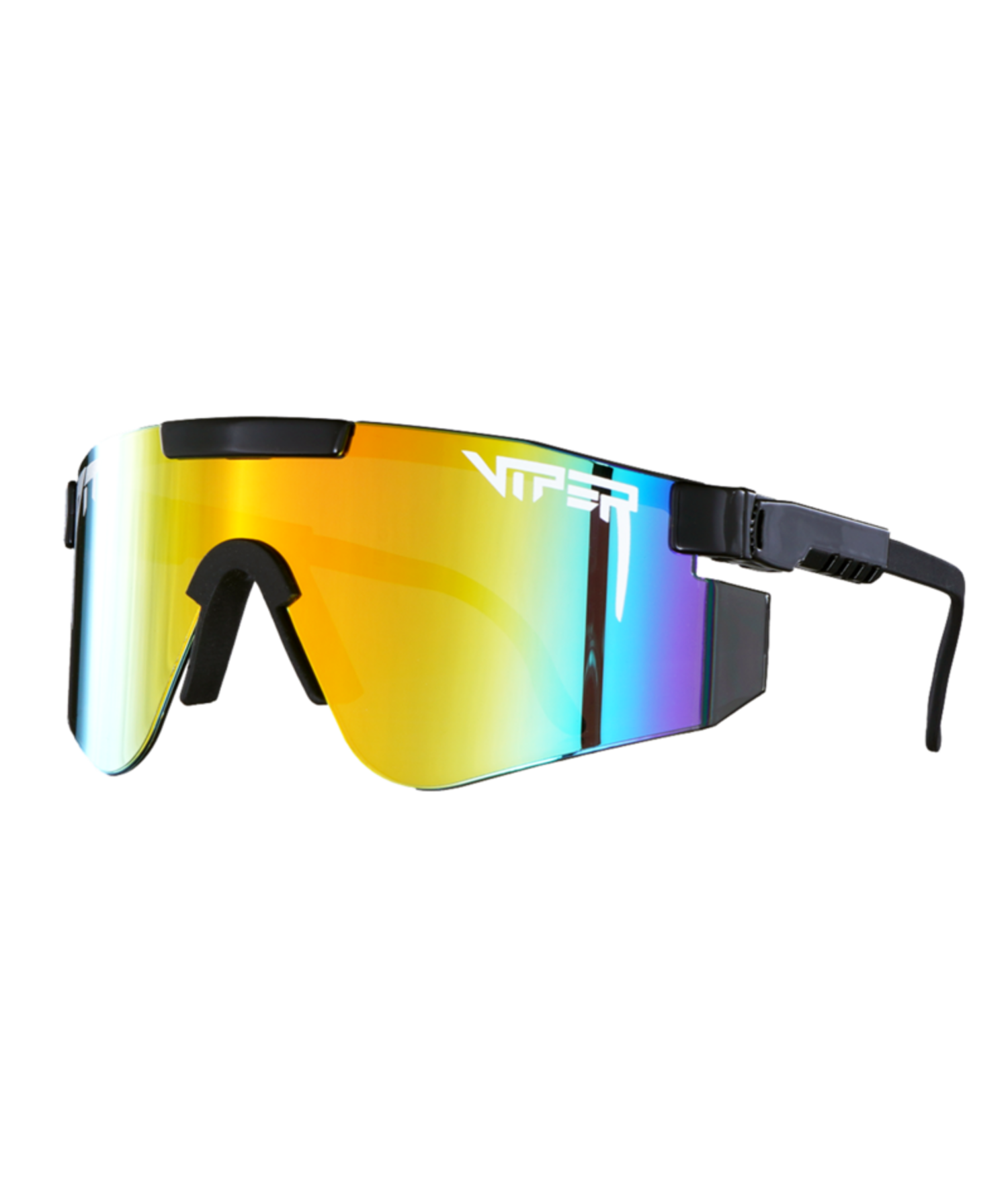 PIT VIPER DOUBLE WIDES THE MYSTERY POLARIZED RAINBOW MIRROR - The
