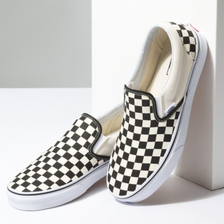 Vans Vans Classic Slip-On (Unisex) | Black/White-Checkerboard