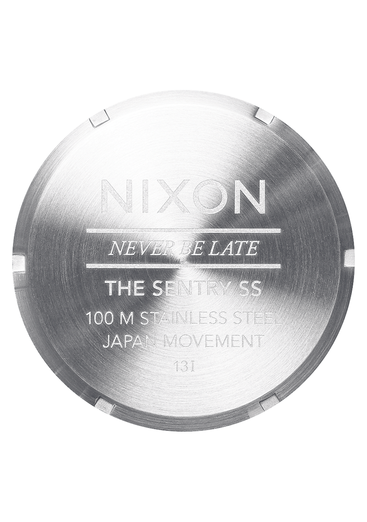 Nixon Nixon Sentry Stainless Steel| Black Sunray