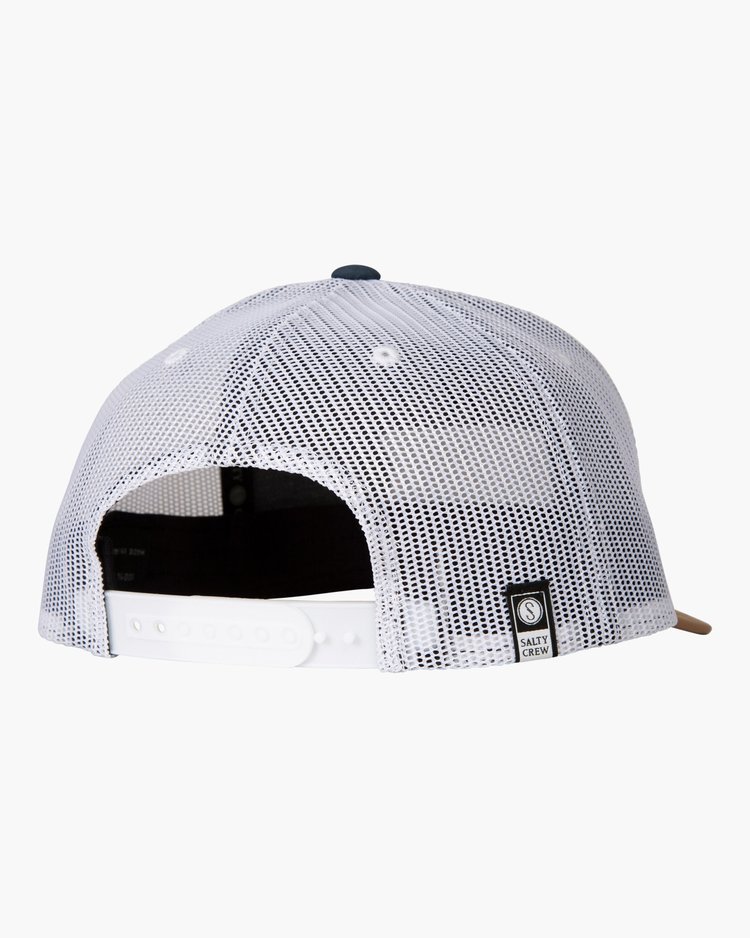 Salty Crew Salty Crew Pinnacle 2 Retro Trucker (Mens) | Indigo/Tan