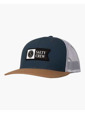Salty Crew Salty Crew Pinnacle 2 Retro Trucker (Mens) | Indigo/Tan