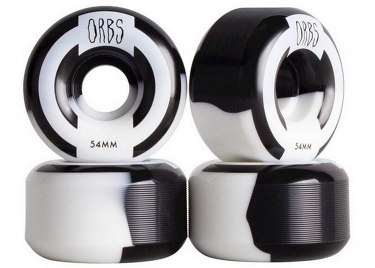 Welcome Welcome Orbs Apparitions Round 99A 54mm | Black/white Split