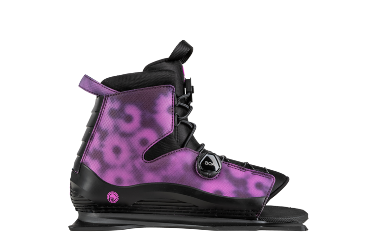 Radar Radar W Lyric Boa Boot Front Feather Frame 2022 | Black / Lilac