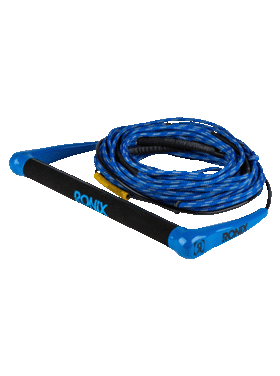 Ronix Ronix Combo 3.0 - Hide Grip 1.15 In. Dia. W/70Ft. 4-Sect. Hyb. Solin Rope | Blue