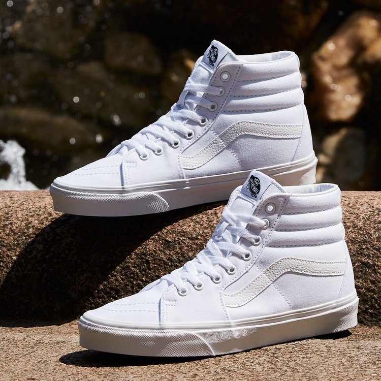 Vans Vans Skate SK8-Hi (Mens) | Classic White