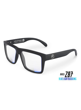 Heatwave Heatwave Vise Z87 Black | Blue Light Blocking Lens