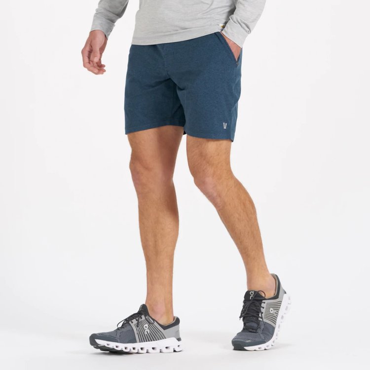 Vuori Vuori Mens Ponto Short | Indigo Heather