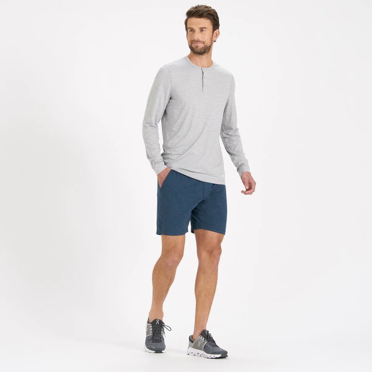 Vuori Vuori Mens Ponto Short | Indigo Heather