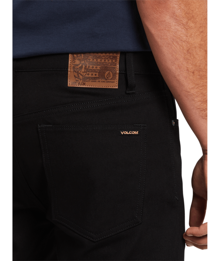 Volcom Volcom Mens VORTA DENIM | BLACK ON BLACK