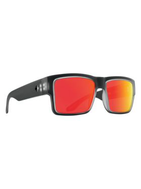 Spy Spy Cyrus Matte Black Ice | Happy Gray Green Polar With Red Spectra Mirror