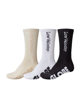 Globe Globe Low Velocity Crew Sock 3-Pack (Mens) | Assorted