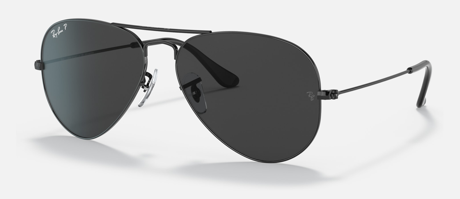 Ray-Ban Aviator Large Metal Black | 002/4858 - S3 Boardshop