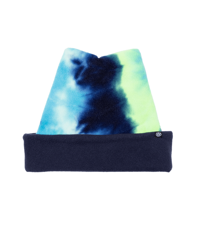 686 686 Mens Fleece Pointdexter Hat | Blue Tie Dye
