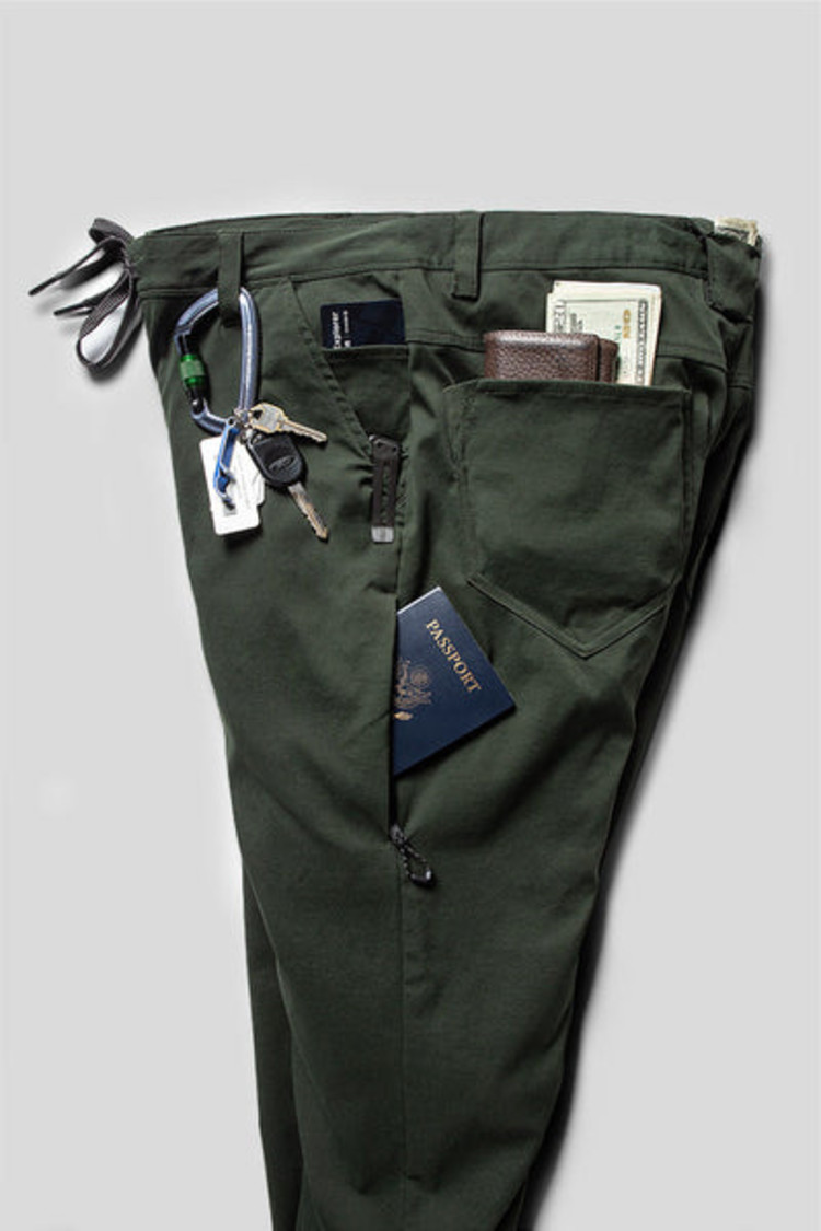 686 686 Mens Everywhere Pant - Slim Fit | Dark Green