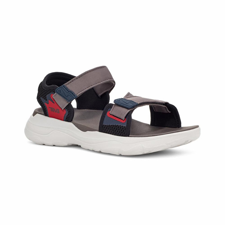Teva Zymic (Mens) | Grey/Red
