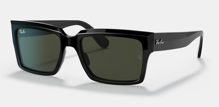 Ray Ban Ray Ban Inverness Polished Black | G-15 Green