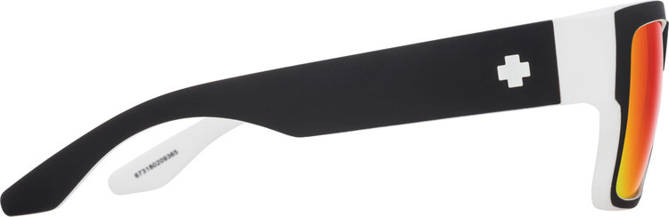 Spy Spy Cyrus Whitewall | Happy Gray Green w/ Red Spectra Mirror