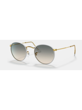 Ray Ban Ray Ban Round Full Color Legend Polished Grey | Light Grey Gradient