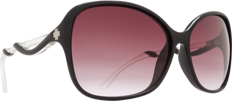 Spy Spy Fiona Black w/ Clear | Happy Merlot Fade