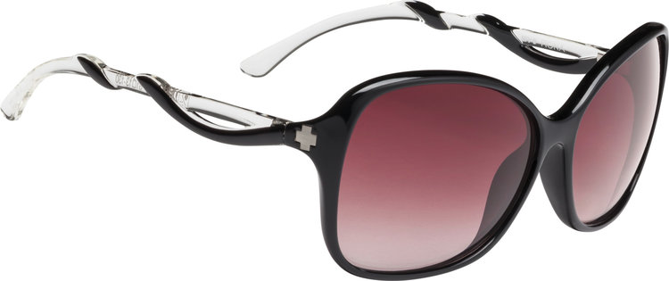 Spy Spy Fiona Black w/ Clear | Happy Merlot Fade