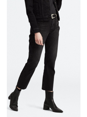 Levis Levis Womens 501® Crop | Black Sprout