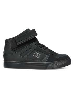 DC Dc Pure High-Top Ev (Youth) | Black/Black/Black