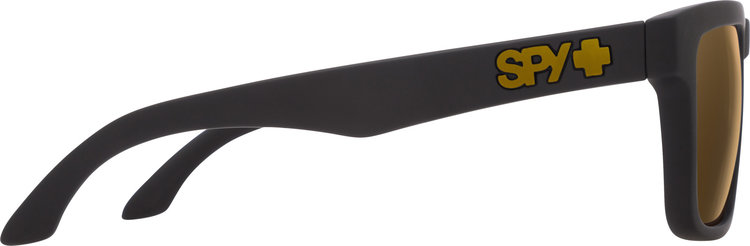 Spy Spy Helm Af Soft Matte Black | Happy Bronze w/ Gold Mirror