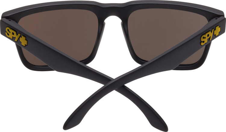 Spy Spy Helm Af Soft Matte Black | Happy Bronze w/ Gold Mirror