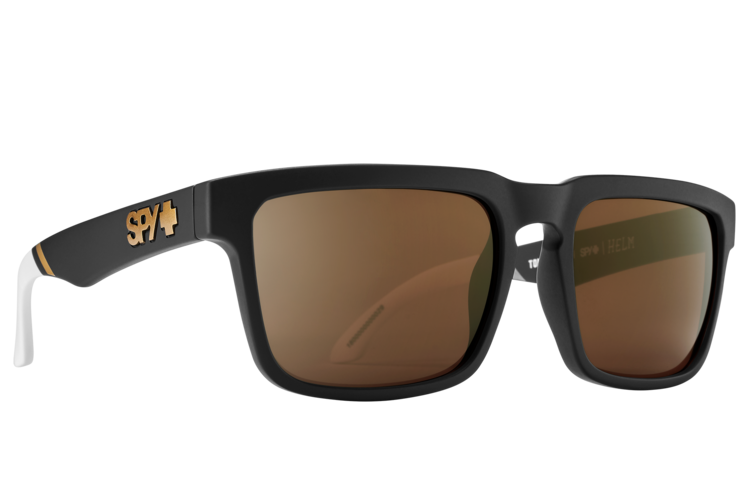 Spy Spy Helm Spy Plus Tom Wallisch | Happy Bronze With Gold Spectra Mirror