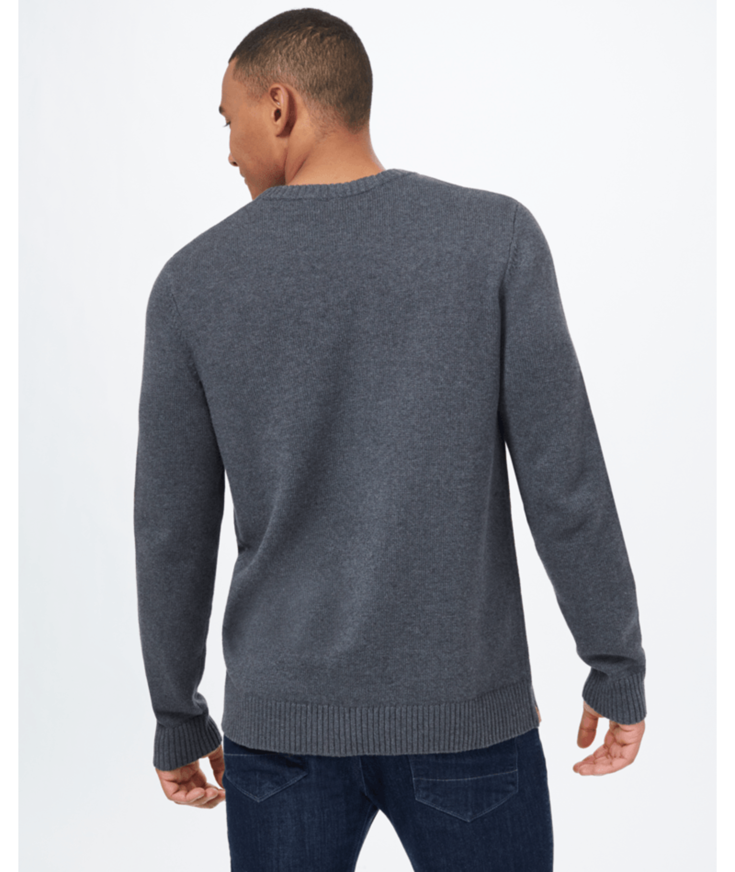 Mens Highline Cotton Crew Sweater